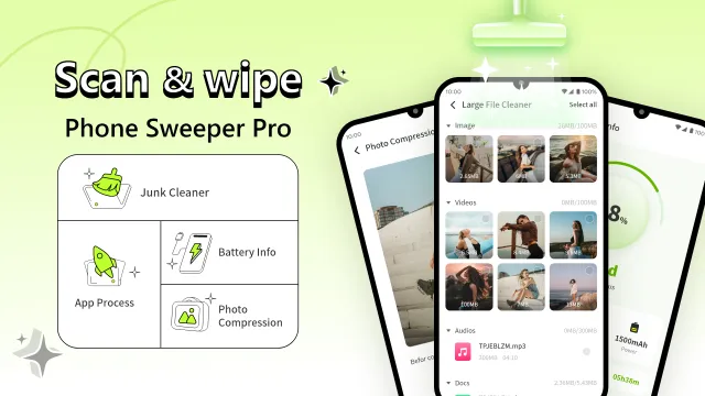 Phone Sweeper Pro - Screen 1