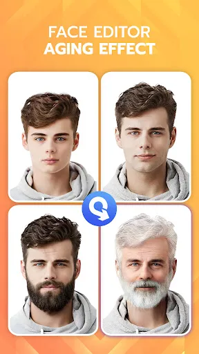FaceLab: Future Face Aging App - Screen 1