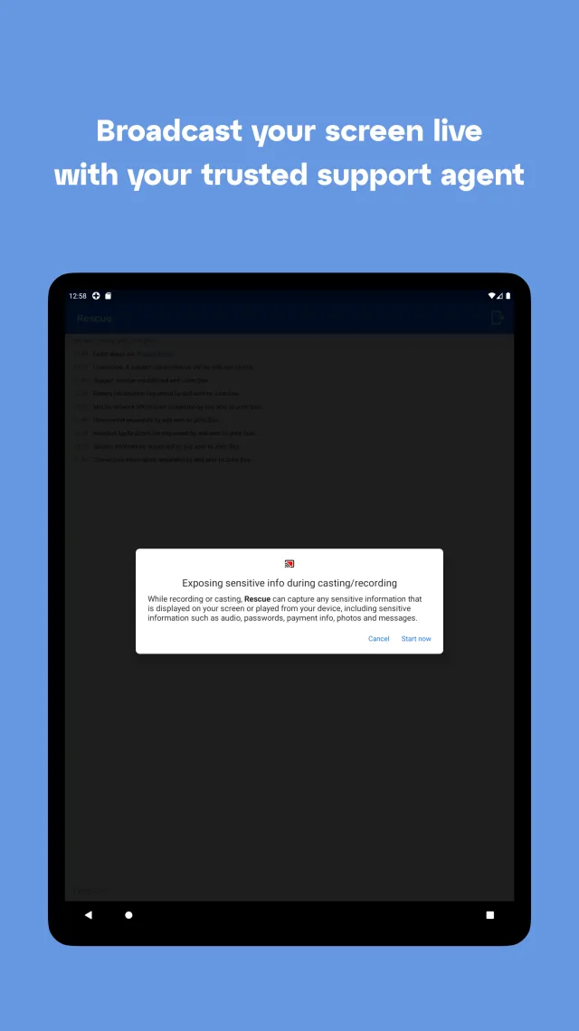 LogMeIn Rescue Customer - Screen 8