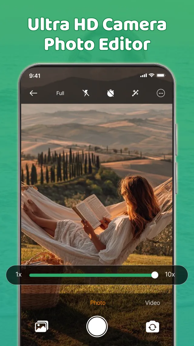 Ultra HD Camera: Photo Editor - Screen 1