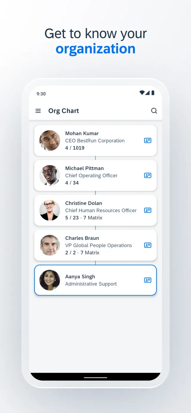 SAP SuccessFactors Mobile - Screen 3