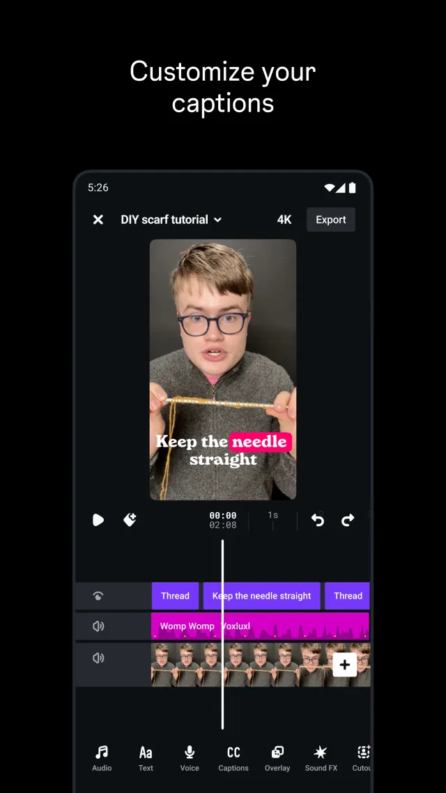 Edits: Video Editor - Screen 1