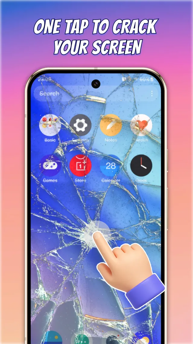 Broken Screen Prank & Sound - Screen 2
