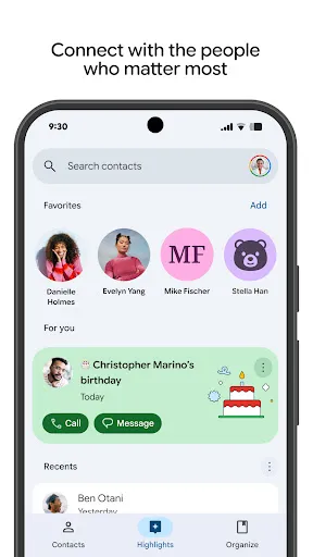 Contacts - Screen 5