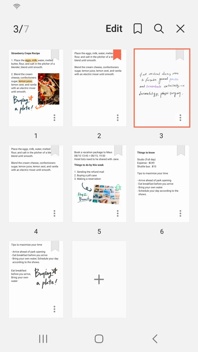 Samsung Notes - Screen 5