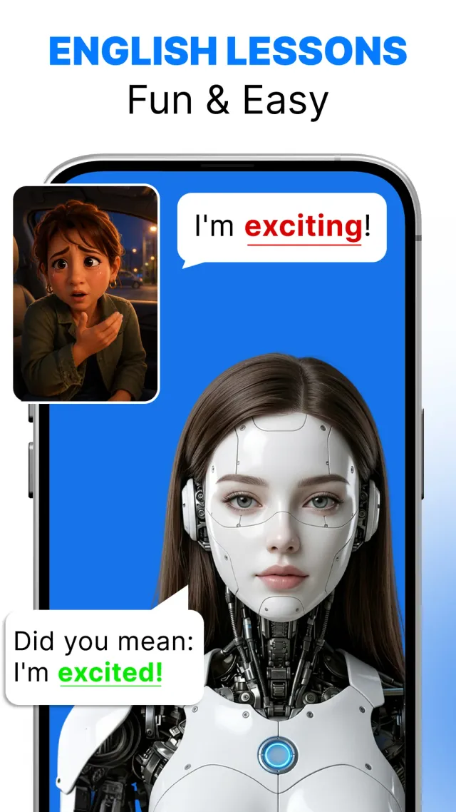 Fluzy: Learn Language with AI - Screen 2