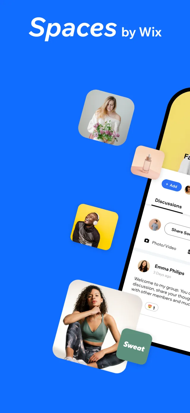 Spaces: Follow Businesses - Screen 1