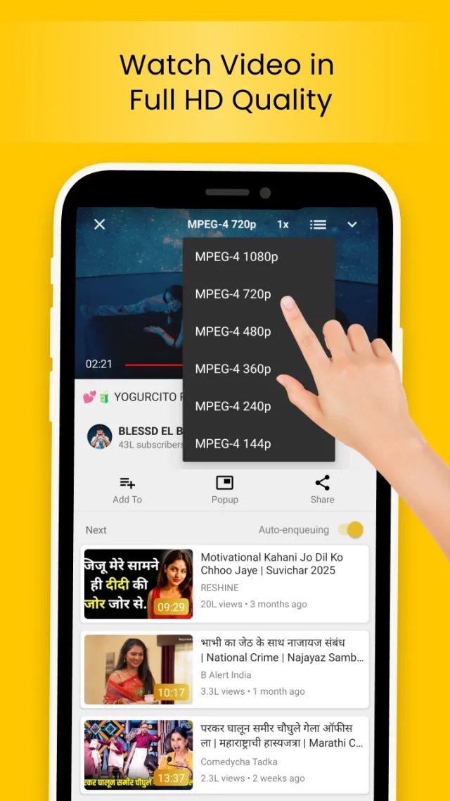 Tube Video Downloader MP3 MP4 - Screen 4
