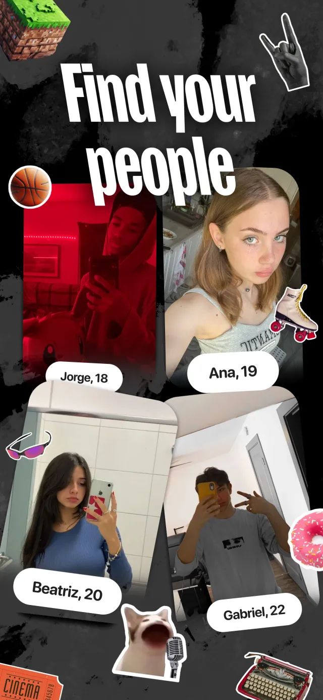 purp - Make new friends - Screen 1