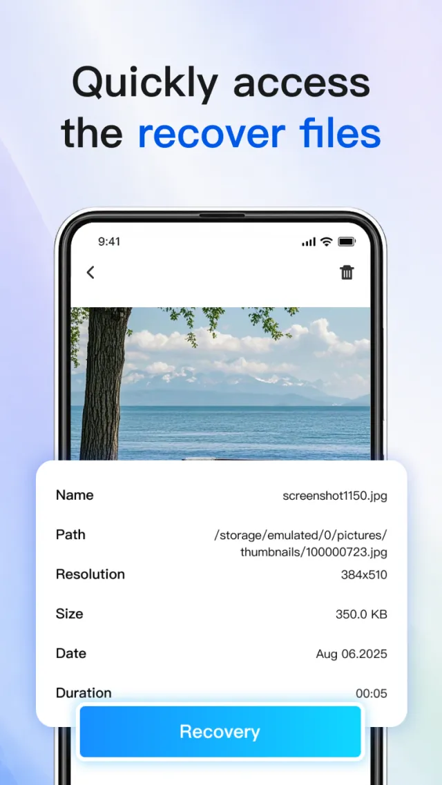 Quick Photo & File Recovery - Screen 3