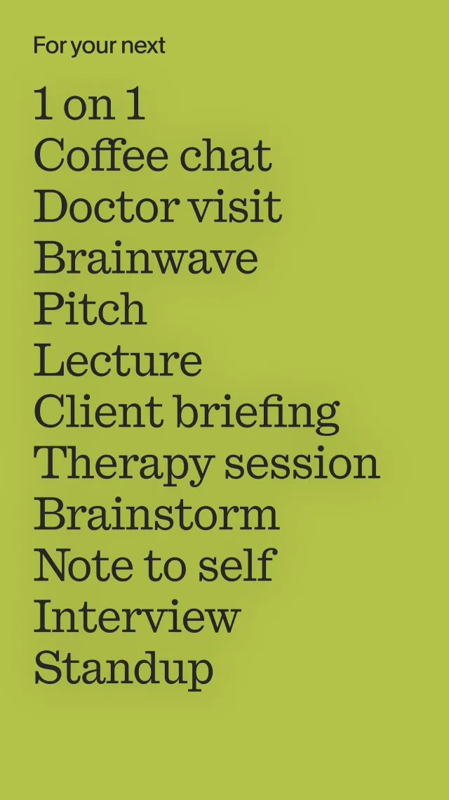 Granola - AI Meeting Notes - Screen 5