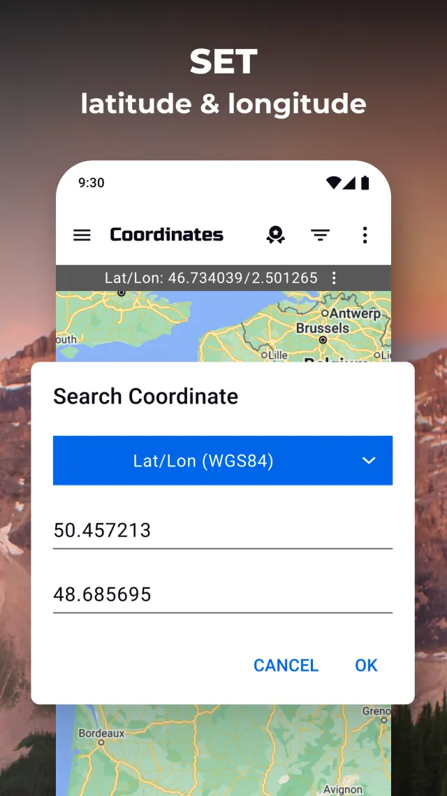 GPS Coordinates Locator Map - Screen 3