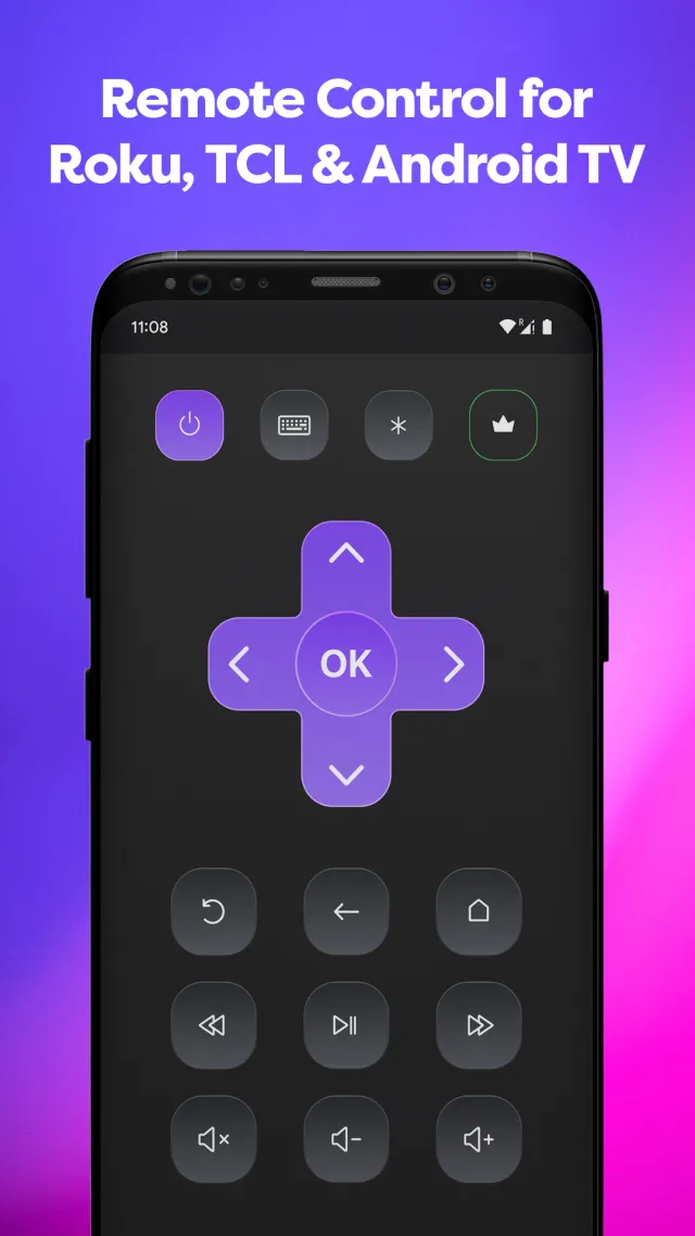 Remote Control for Rоku & TCL - Screen 1