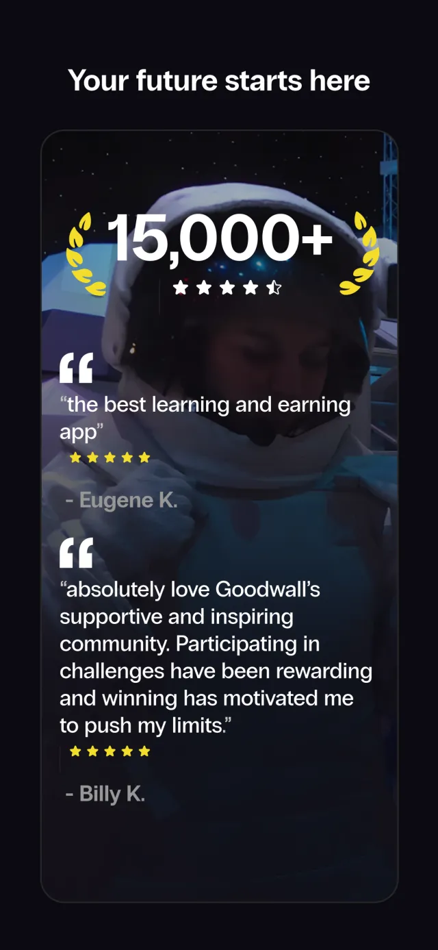 Goodwall - Learn & Earn - Screen 7