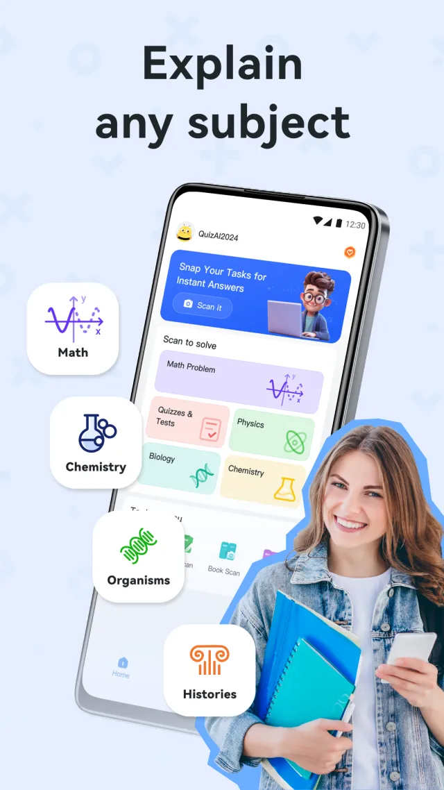 Quiz AI: AI Homework Helper - Screen 2