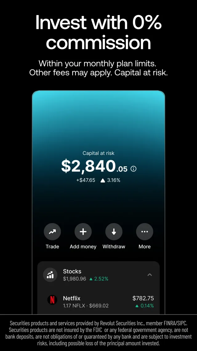 Revolut: Spend, Save, Trade - Screen 7