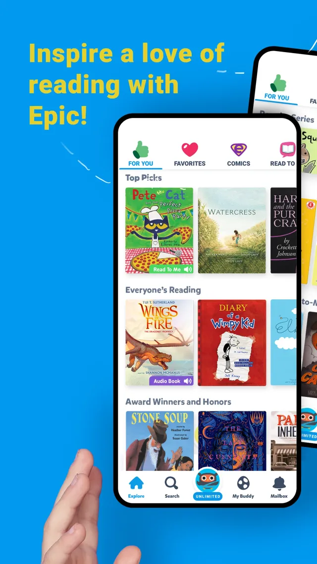 Epic: Kids' Books & Reading - Screen 1