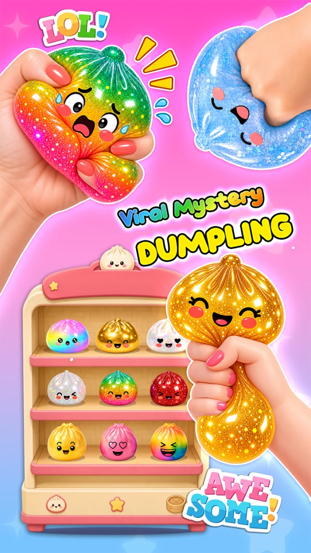 Mystery Dumpling Glitter Unbox - Screen 3