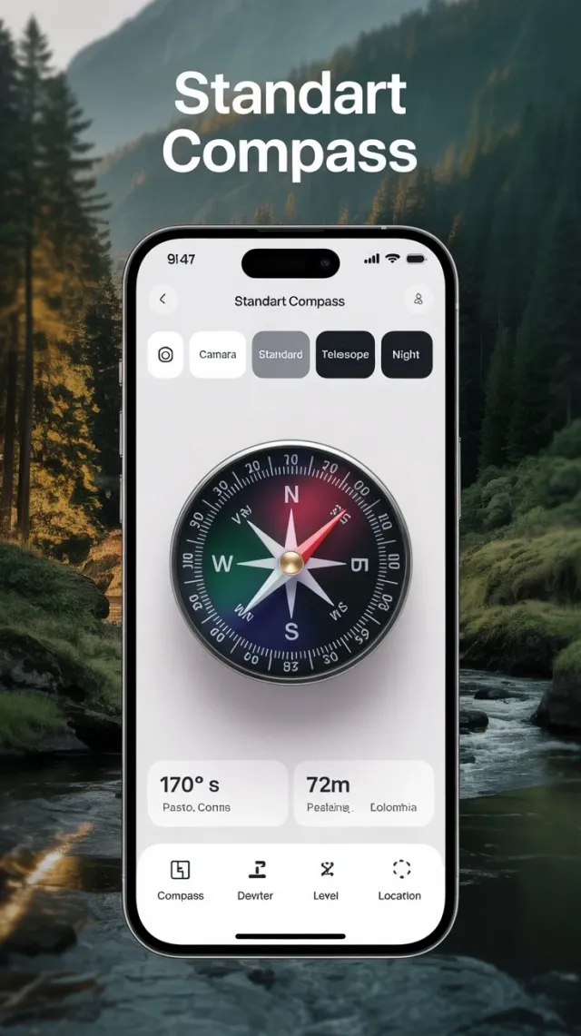 Digital Compass for Android - Screen 1