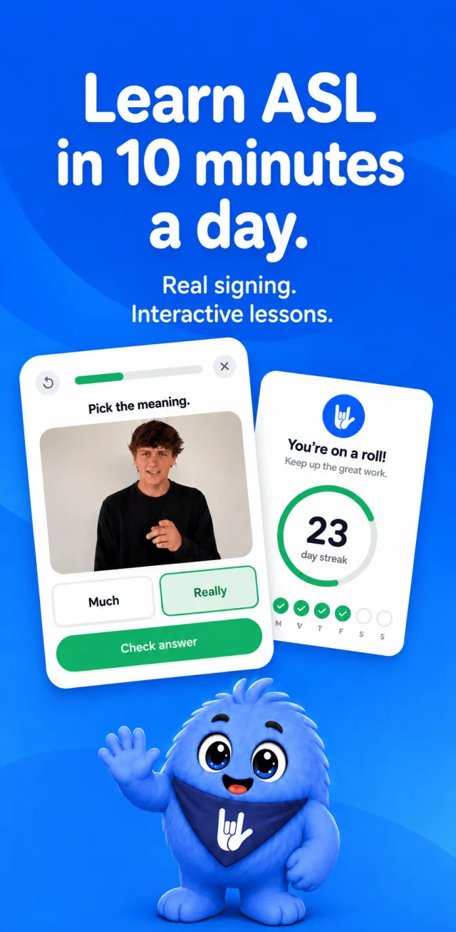 Ziggy: Learn ASL Sign Language - Screen 1