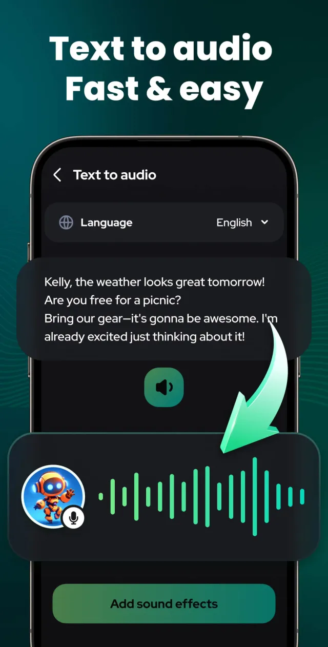 Voice Changer - Sound Effects - Screen 4