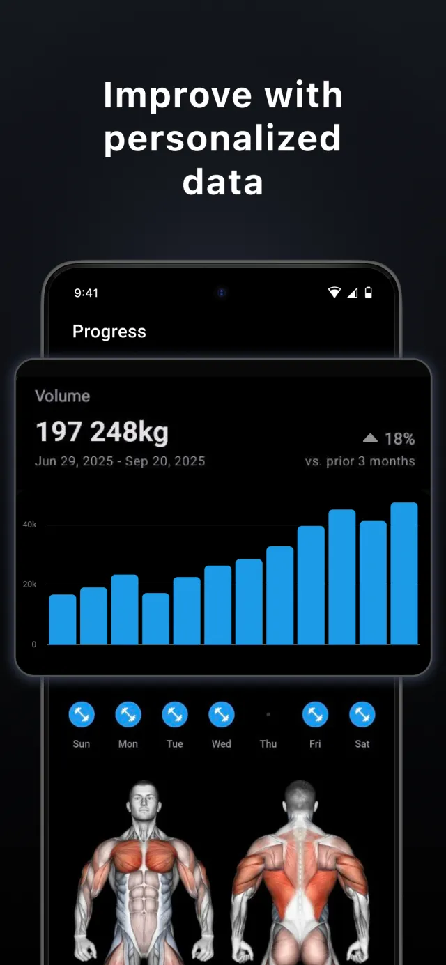 Lyfta: Gym Log Workout Tracker - Screen 3