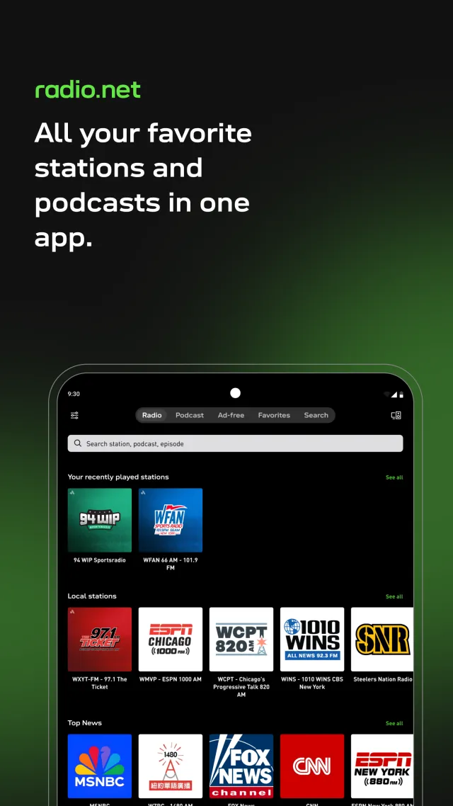 radio.net - AM FM Radio Tuner - Screen 8