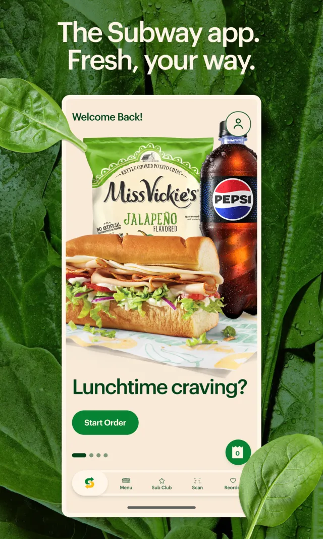 Subway® - Screen 1