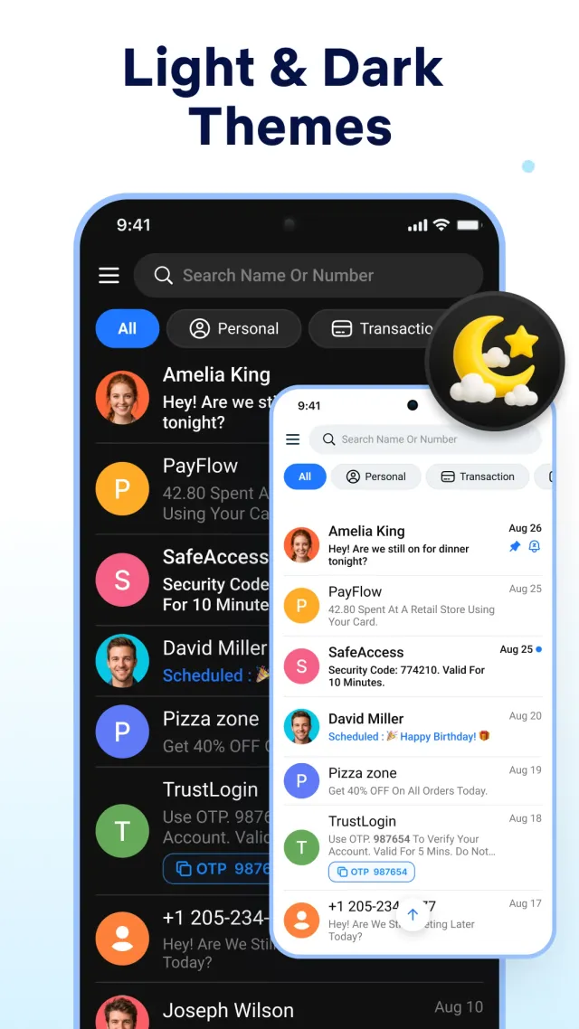 Messages - Text SMS Home - Screen 8