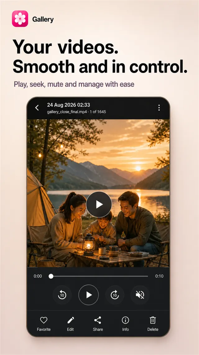 Gallery - Photo, Video & Home - Screen 3