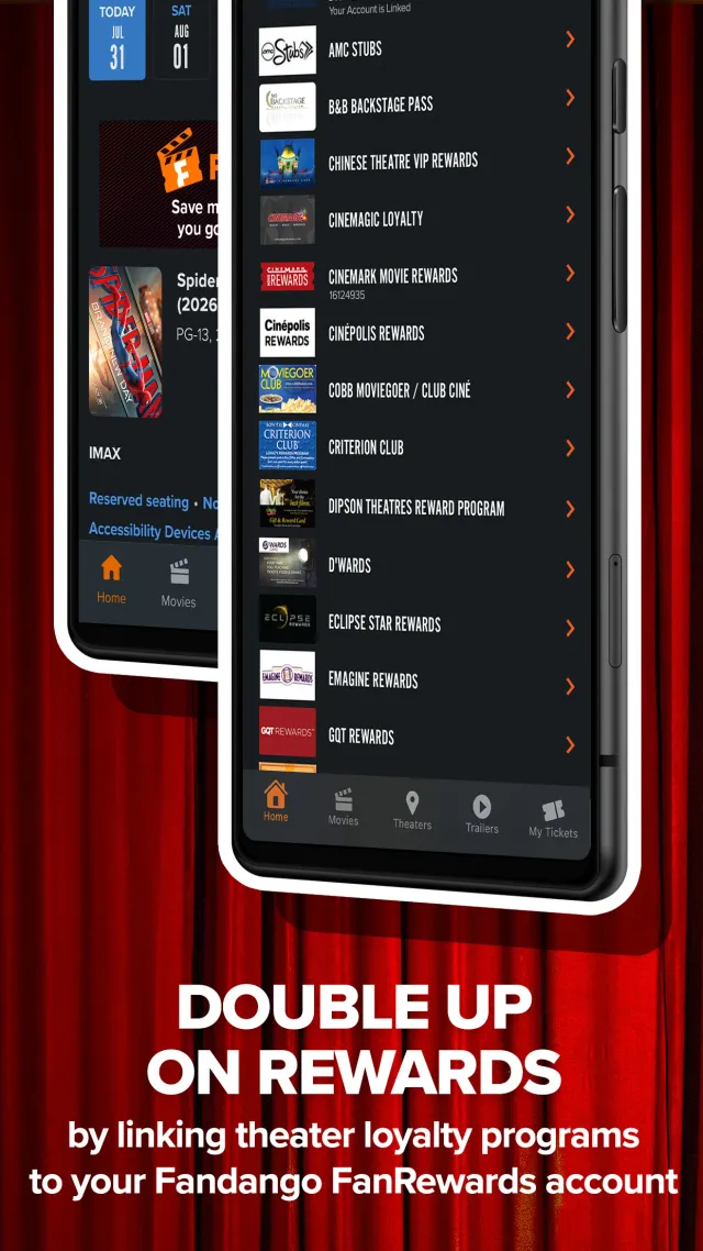 Fandango - Buy Movie Tickets - Screen 8