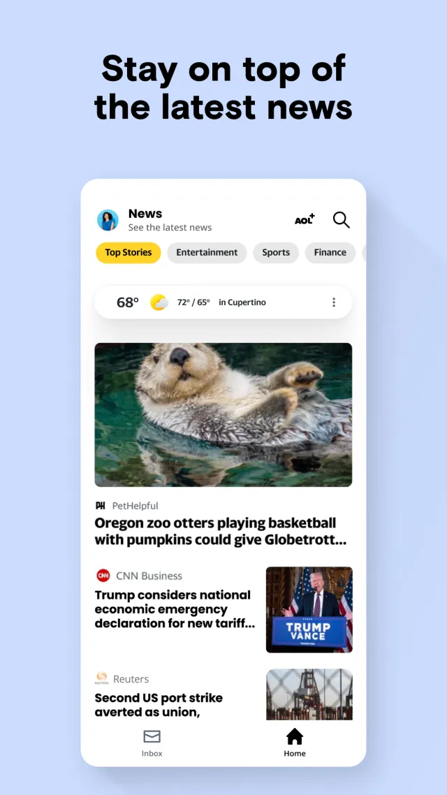 AOL: Email News Weather - Screen 5