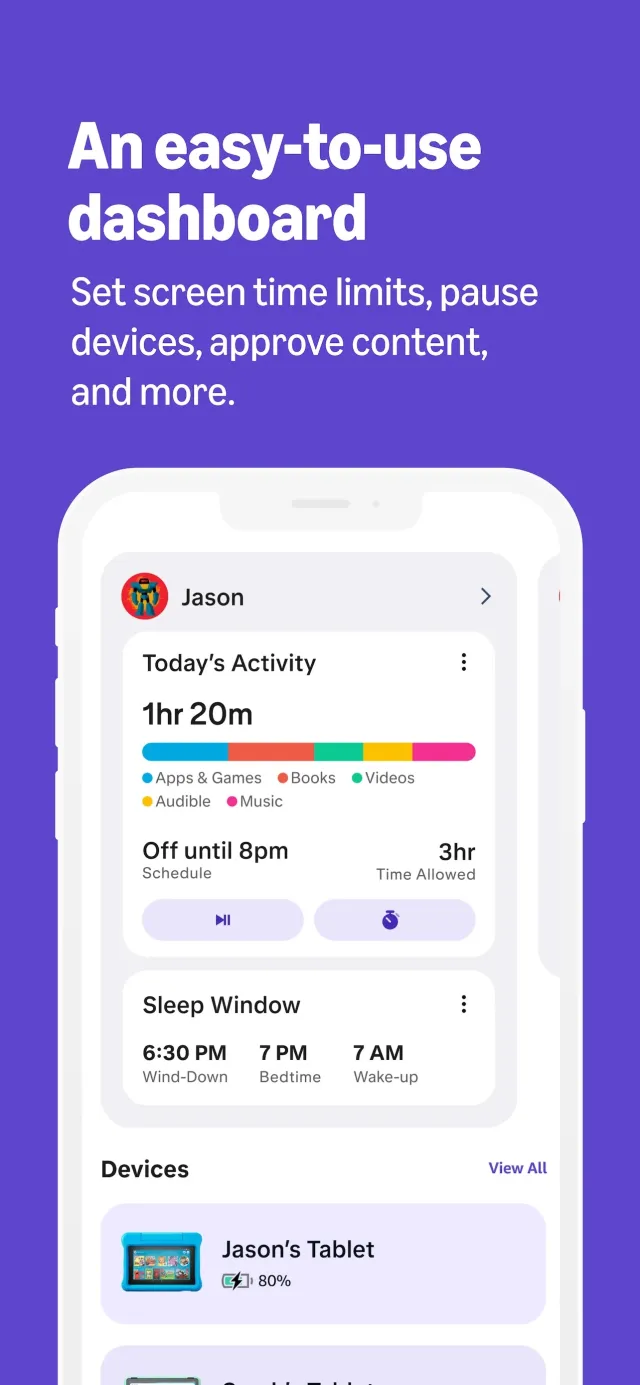 Amazon Kids Parent Dashboard - Screen 2