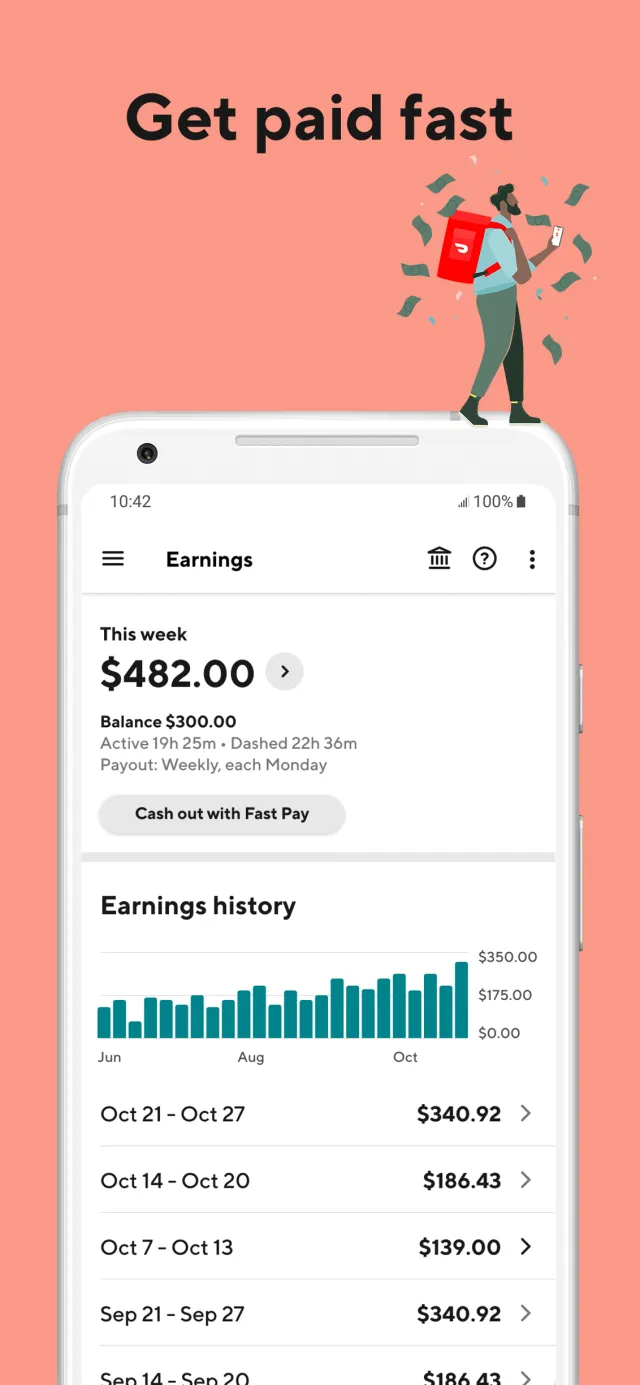 DoorDash - Dasher - Screen 2