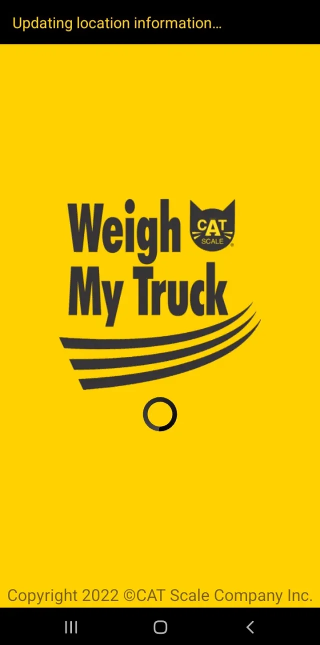 Weigh My Truck - Screen 1