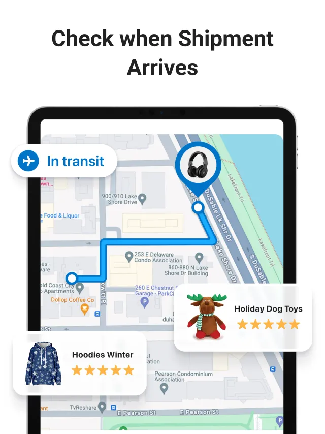 Package Tracker - pkge Mobile - Screen 8