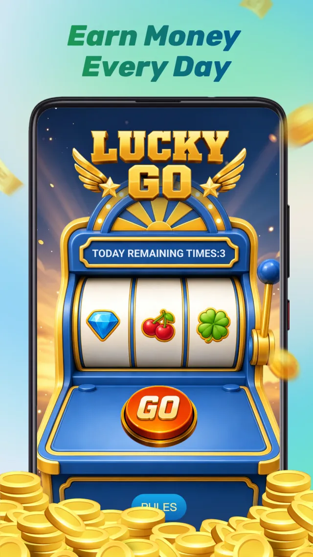 Lucky Tunes - Rewards & Music - Screen 1