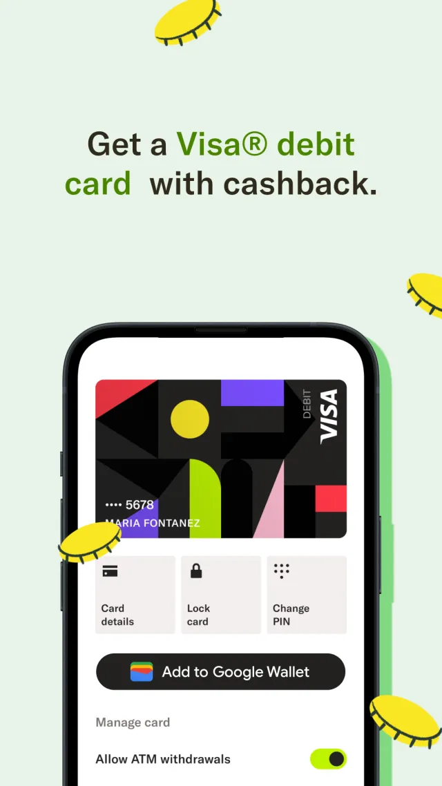 MAJORITY: Mobile banking - Screen 2