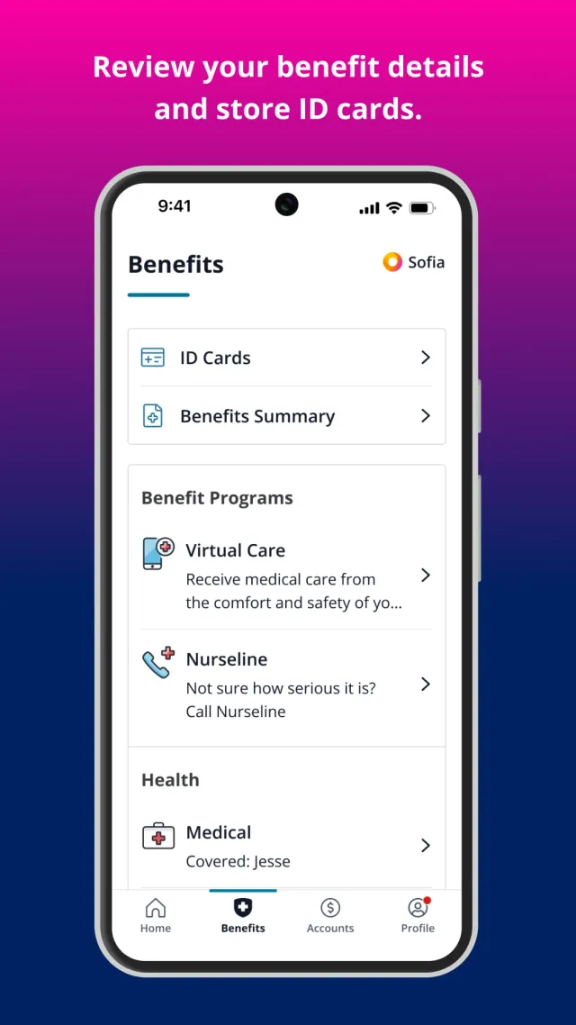 MyChoice Benefits - Screen 2