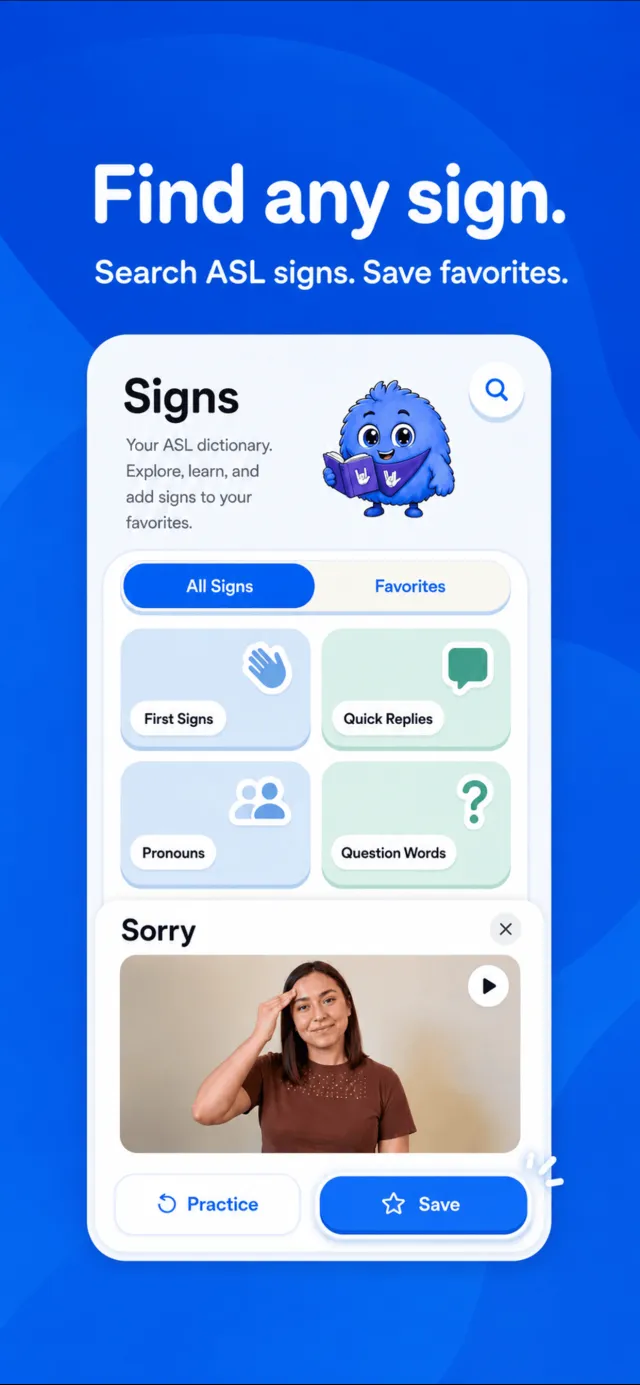 Ziggy: Learn ASL Sign Language - Screen 6