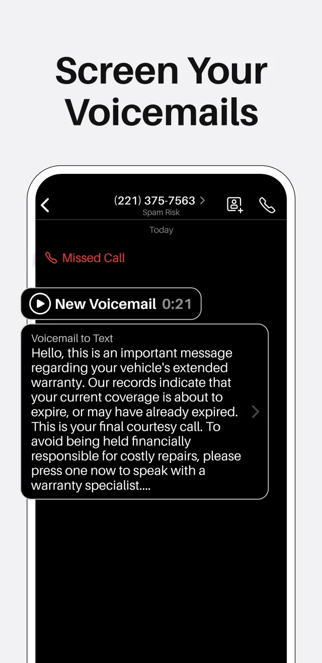 Sideline: 2nd Phone Line App - Screen 8