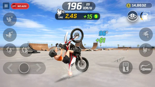Wheelie Master: Moto Ride 3D - Screen 2