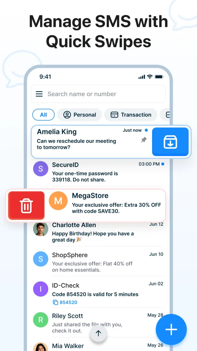 Messages - SMS Text Messaging - Screen 6