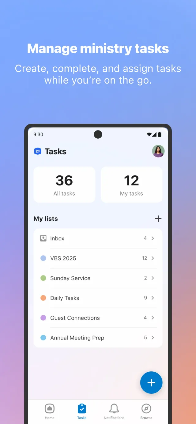 Planning Center - Screen 2