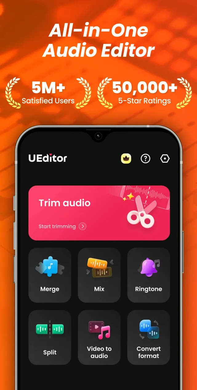 Audio Editor, MP3 Cutter - Screen 1