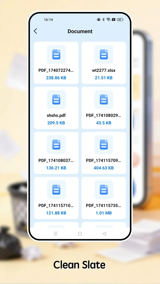 Clean Slate - Screen 4