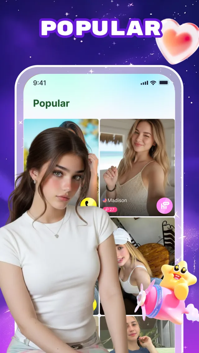 Jovex - Video Chat & Party - Screen 1