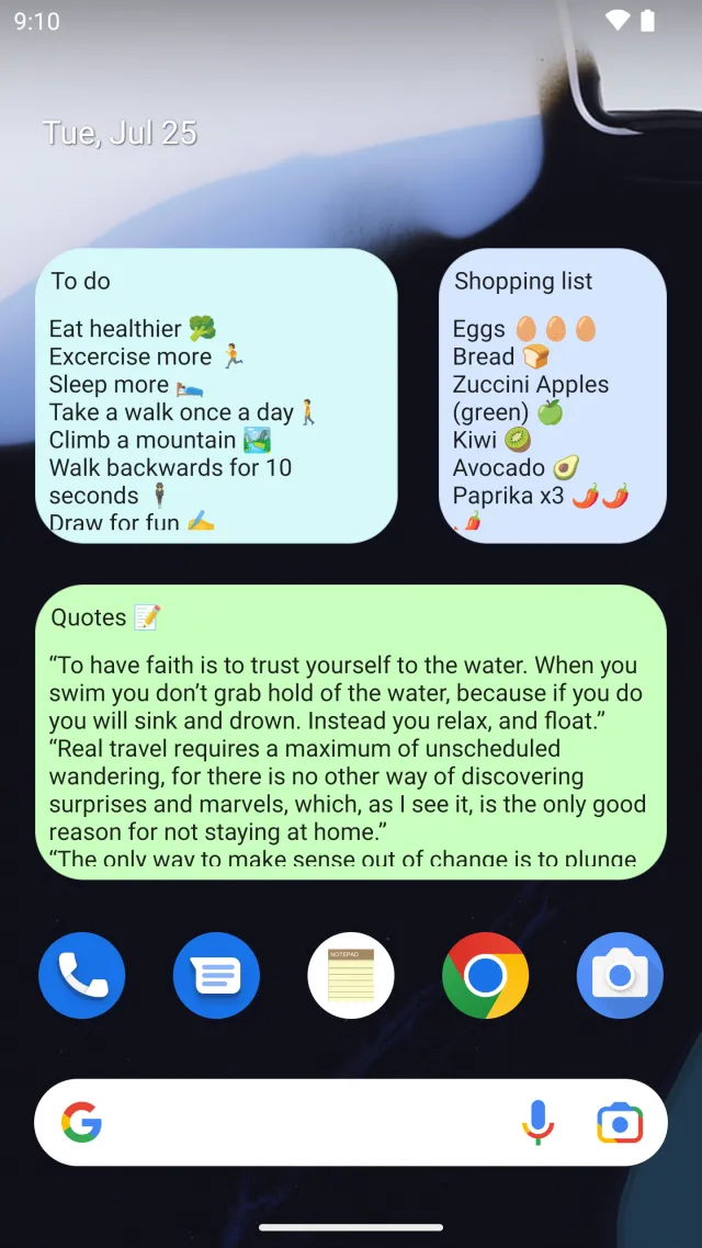 Notepad - simple notes - Screen 7