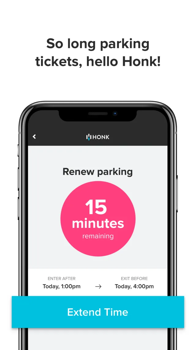 HonkMobile: Pay for Parking - Screen 5