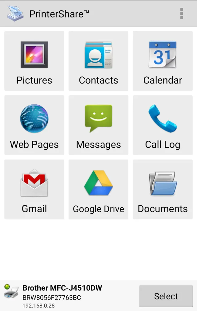 PrinterShare Mobile Print - Screen 1